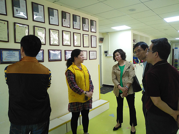 英德市残联领导莅临参观交流(图1)