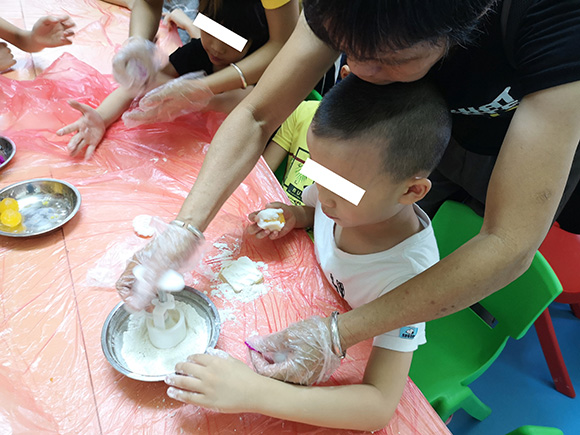 亲子DIY冰皮月饼(图6)