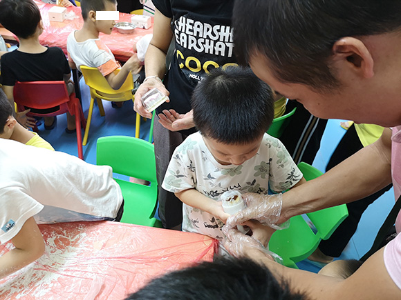 亲子DIY冰皮月饼(图7)