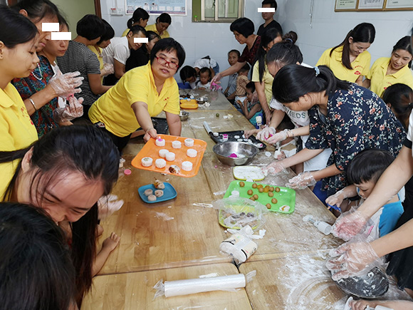 亲子DIY冰皮月饼(图21)