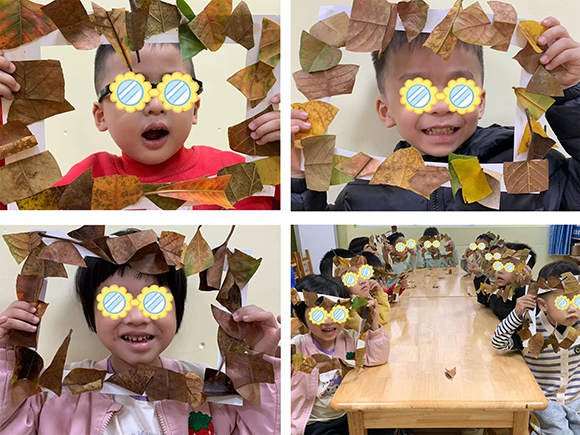 “拾一片树叶，贴一纸童心” (图12)