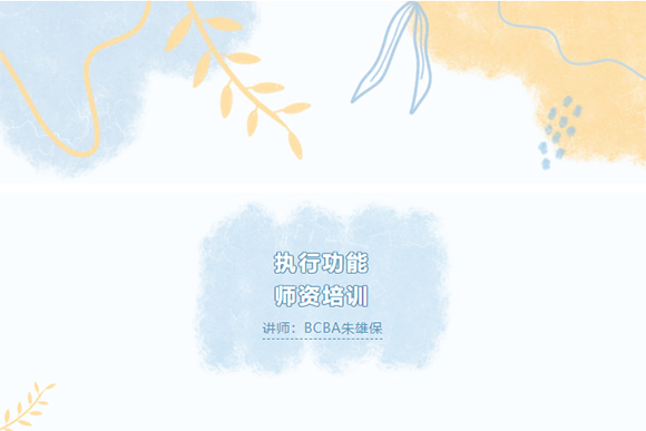 执行功能 — 师资培训(图1)