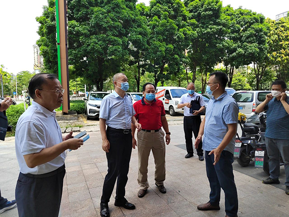 省残联副理事长陈海龙到同心校区调研(图2)