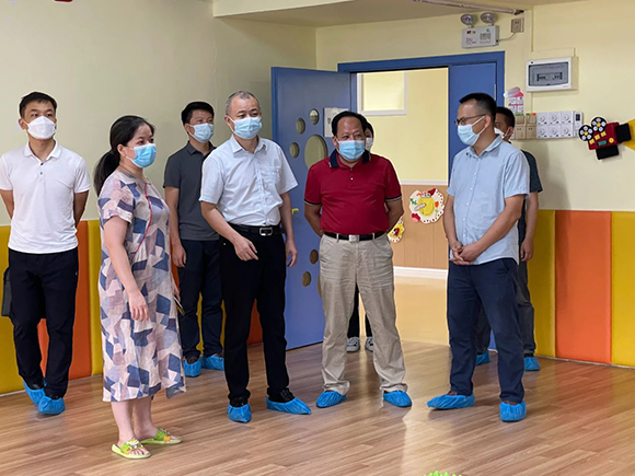 省残联副理事长陈海龙到同心校区调研(图5)