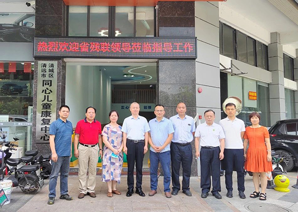 省残联副理事长陈海龙到同心校区调研(图1)